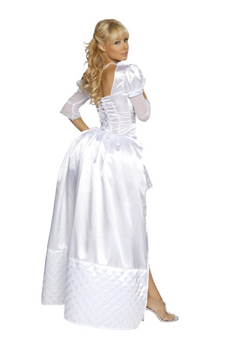 Halloween Costume Long-tail White Angel Costume - Click Image to Close